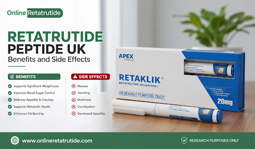 Retatrutide Peptide UK Benefits and Side Effects